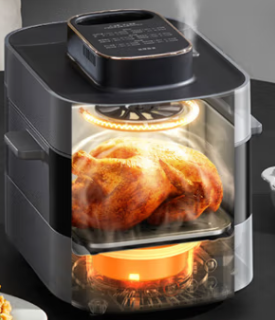 九陽(yáng)（Joyoung） 肖戰(zhàn)推薦 空氣炸鍋 智能可視機(jī)身可拆洗電炸鍋蒸烤炸一體機(jī)電飯鍋 KL40-SF100