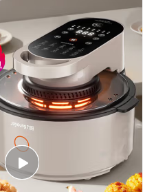 太空空氣炸鍋 不用翻面 可視窗口 5.5L大容量 家用多功能不沾易清洗