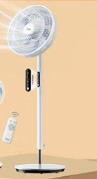 美的（Midea）【品質精選】風隨溫變輕音節(jié)能電風扇七葉柔風家用智能落地扇遠距遙控立式電扇搖頭宿舍扇 SAD35EC