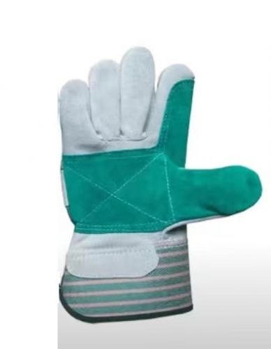 斗刀俠DD-1101頭層牛皮防水防油耐磨作業(yè)棉手套（雙）