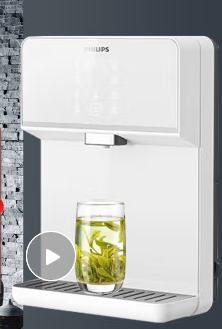 飛利浦（PHILIPS）家用壁掛管線機(jī)即熱即飲壁掛臺面式速熱飲水機(jī) 適用于搭配廚下RO反滲透凈水器 【UV殺菌款】ADD4824